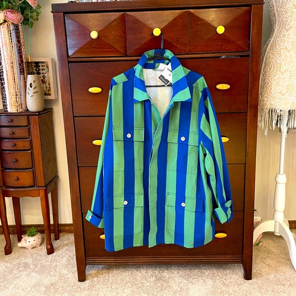 Target Jackets & Coats Brand New Sammy B X Target Blue And Green